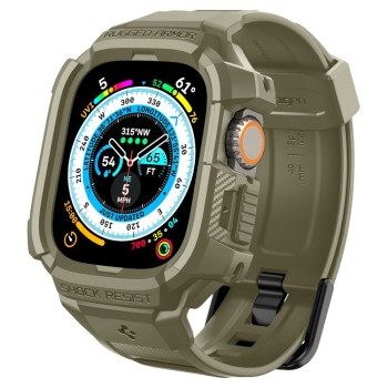 Spigen Rugged Armor “Pro” за Apple Watch Ultra 1/2/3/4 (49 мм) Vintage Khaki