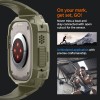 Spigen Rugged Armor “Pro” за Apple Watch Ultra 1/2/3/4 (49 мм) Vintage Khaki Spigen Rugged Armor “Pro” за Apple Watch Ultra 1/2/3/4 (49 мм) Vintage Khaki