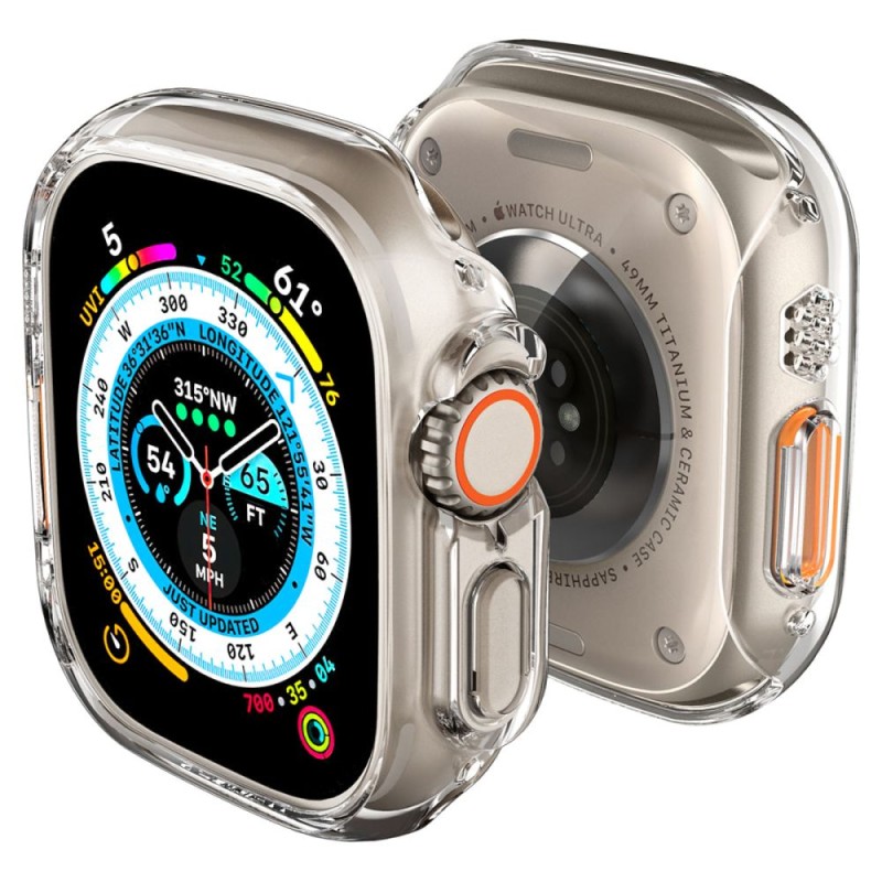 SPIGEN Thin Fit за Apple Watch Ultra 1 / 2 / 3 / 4 (49 мм) Crystal Clear SPIGEN Thin Fit за Apple Watch Ultra 1 / 2 / 3 / 4 (49 мм) Crystal Clear