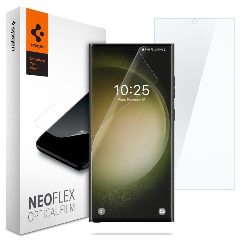 Spigen Neo Flex хидрогел фолио 2 броя за Samsung Galaxy S23 Ultra (CLEAR) - 8809896743006-AFL05943