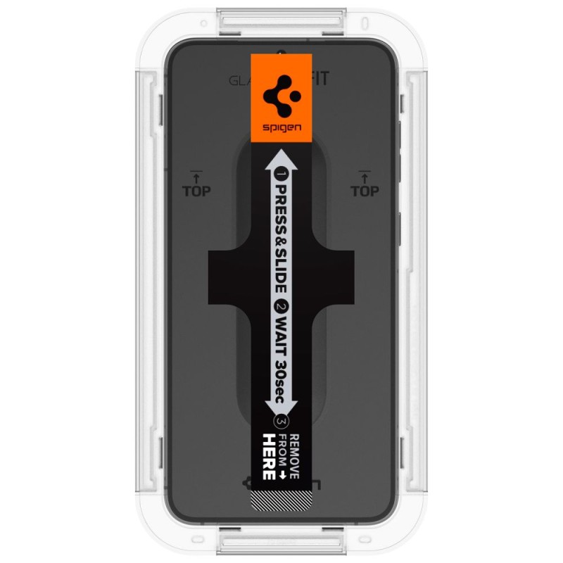 Spigen Glas.TR „EZ Fit” – закалено стъкло 2 броя за Samsung Galaxy S23 (clear) - 8809896743143-AGL05958