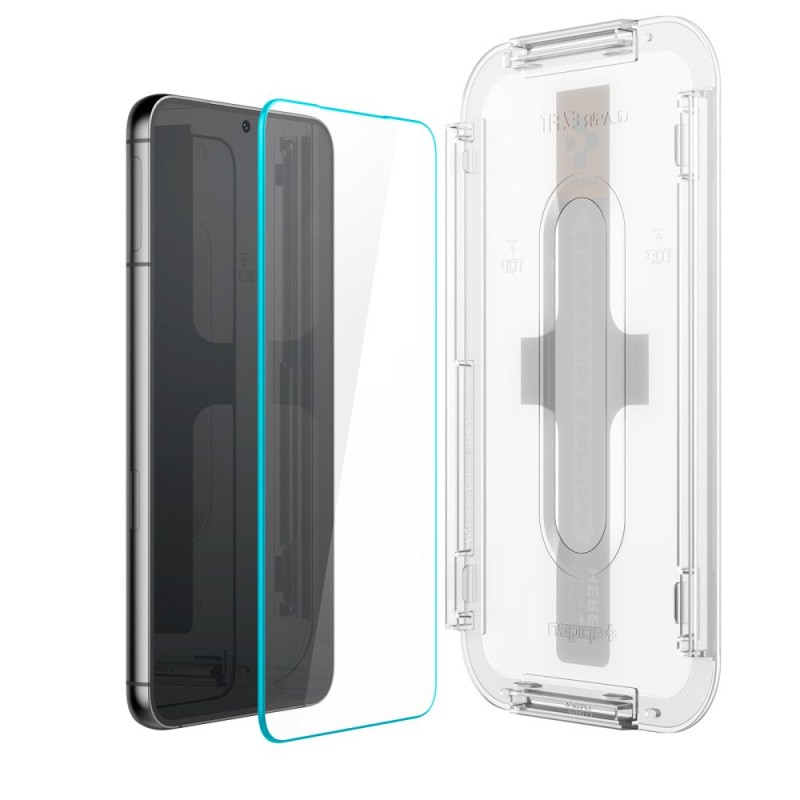Spigen Glas.TR „EZ Fit” – закалено стъкло 2 броя за Samsung Galaxy S23 (clear) - 8809896743143-AGL05958