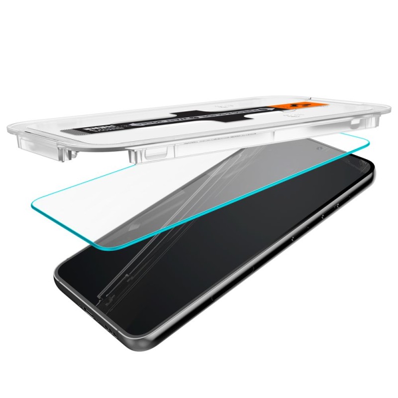Spigen Glas.TR „EZ Fit” – закалено стъкло 2 броя за Samsung Galaxy S23 (clear) - 8809896743143-AGL05958
