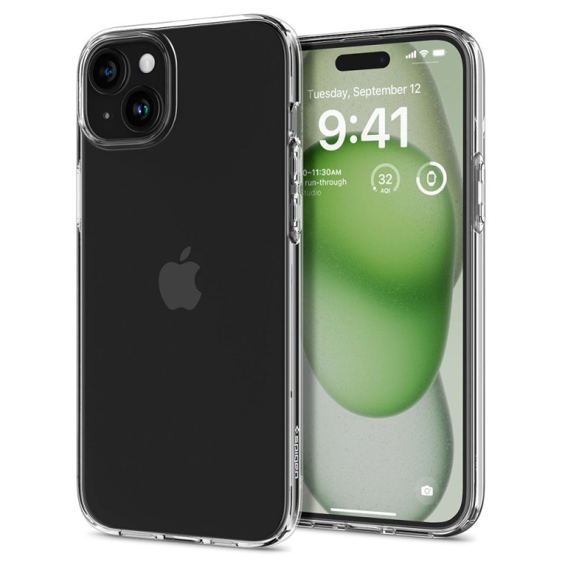 Spigen Liquid Crystal за iPhone 15 Plus (Crystal Clear) - Spigen Liquid Crystal за iPhone 15 Plus (Crystal Clear) - 8809896749862-ACS06647
