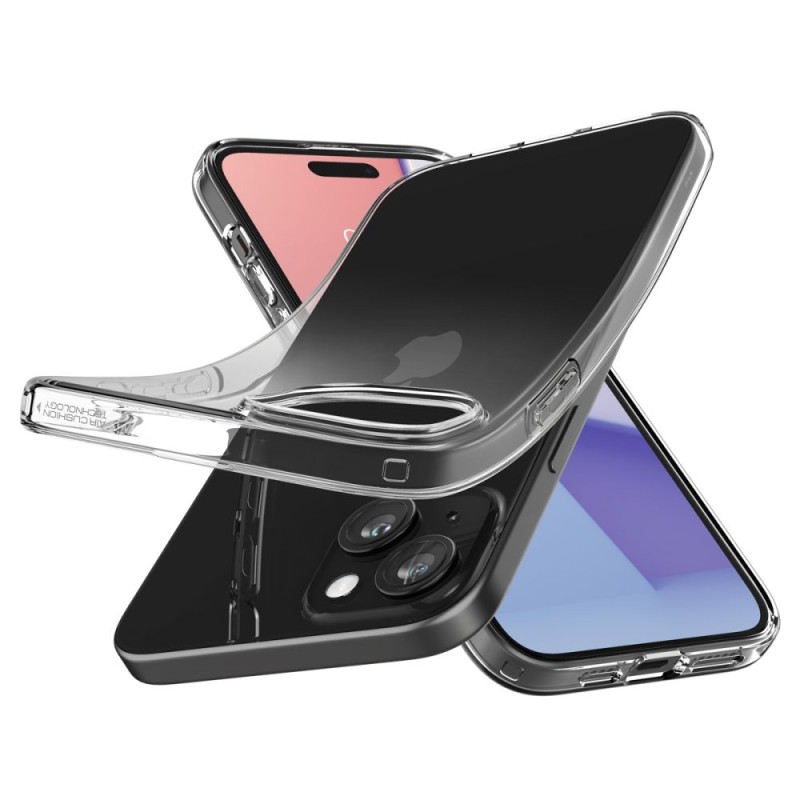 Spigen Liquid Crystal за iPhone 15 Plus (Crystal Clear) - Spigen Liquid Crystal за iPhone 15 Plus (Crystal Clear) - 8809896749862-ACS06647
