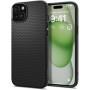 SPIGEN Liquid Air за iPhone 15 Plus матово черно