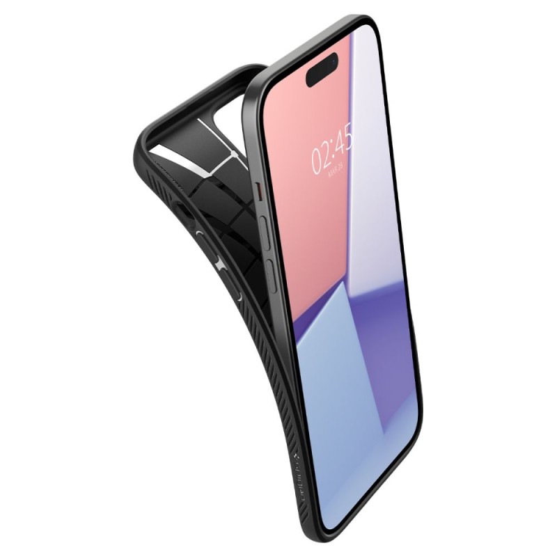 SPIGEN Liquid Air за iPhone 15 Plus матово черно - SPIGEN Liquid Air за iPhone 15 Plus матово черно - 8809896749893-ACS06650