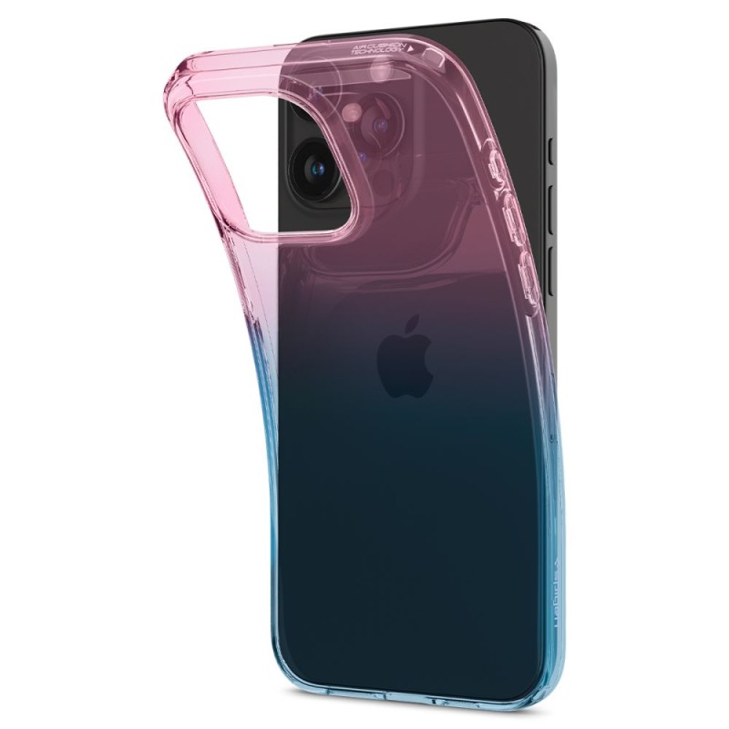 Spigen Liquid Crystal iPhone 15 Pro Gradation Pink (тънък защитен кейс) - 8809896750318-ACS06700