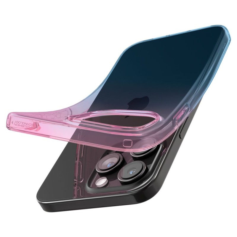 Spigen Liquid Crystal iPhone 15 Pro Gradation Pink (тънък защитен кейс) - 8809896750318-ACS06700