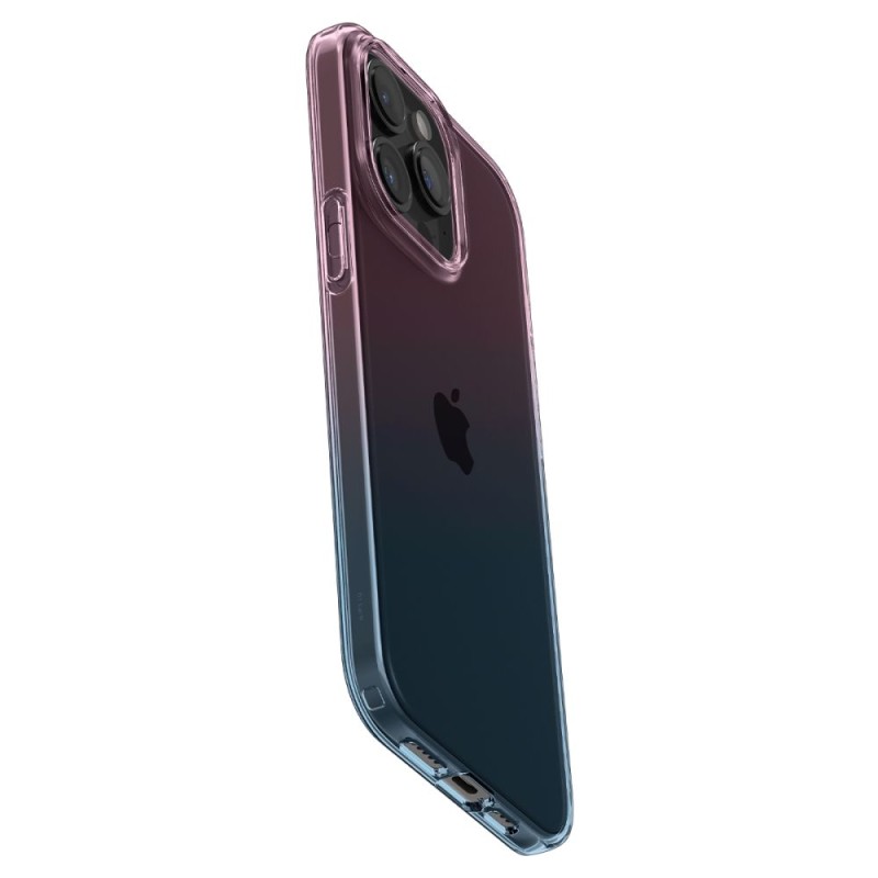 Spigen Liquid Crystal iPhone 15 Pro Gradation Pink (тънък защитен кейс) - 8809896750318-ACS06700