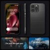 Spigen Liquid Air за iPhone 15 Pro, матово черно - Spigen Liquid Air за iPhone 15 Pro, матово черно - 8809896750356-ACS06704
