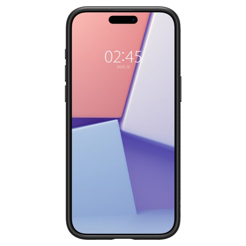 Spigen Liquid Air за iPhone 15 Pro, матово черно - Spigen Liquid Air за iPhone 15 Pro, матово черно - 8809896750356-ACS06704