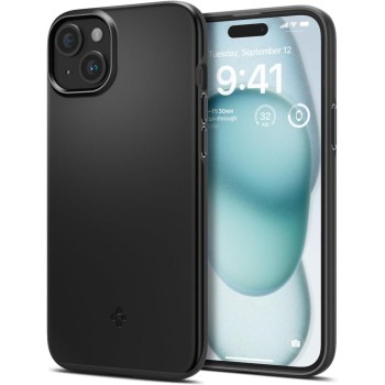SPIGEN Thin Fit iPhone 15 Черен