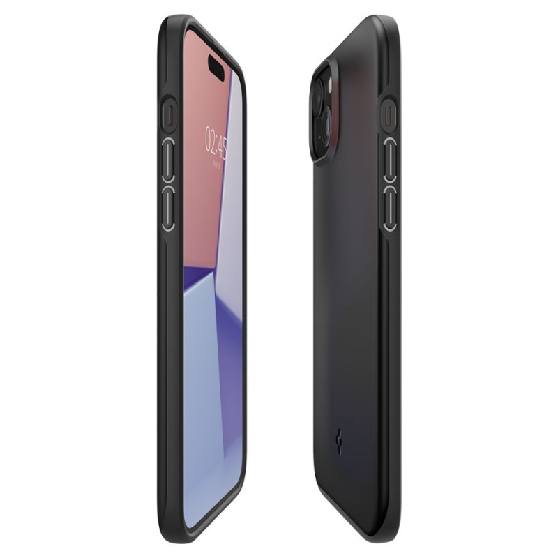 SPIGEN Thin Fit iPhone 15 Черен - SPIGEN Thin Fit iPhone 15 Черен - 8809896750974-ACS06776