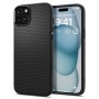 Spigen Liquid Air за iPhone 15 матово черно