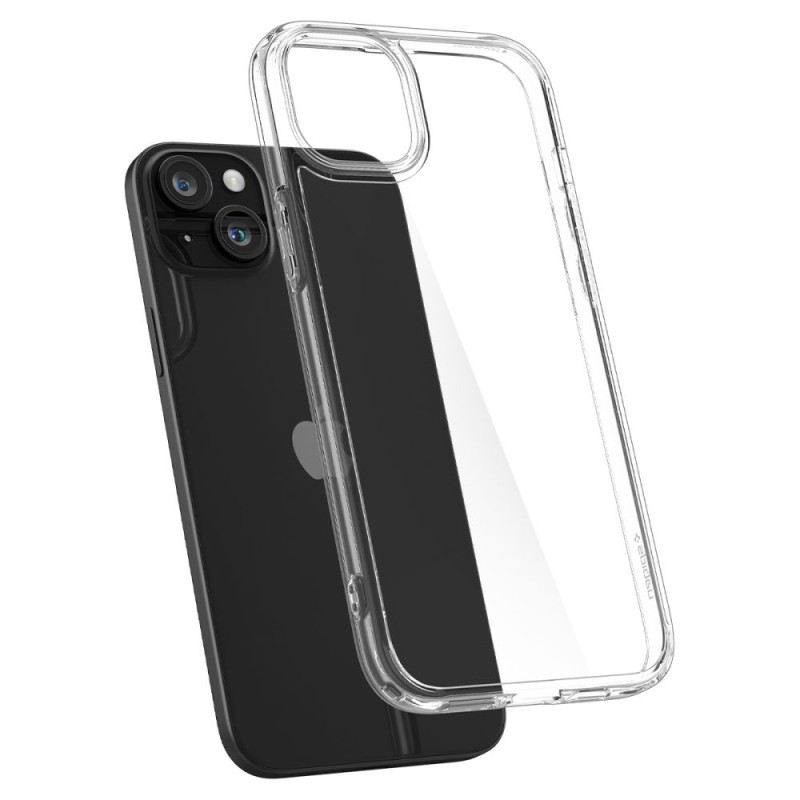Spigen Ultra Hybrid за iPhone 15 Crystal Clear (SKU: 8809896751148-ACS06793) - Spigen Ultra Hybrid за iPhone 15 Crystal Clear (SKU: 8809896751148-ACS06793) - 8809896751148-ACS06793