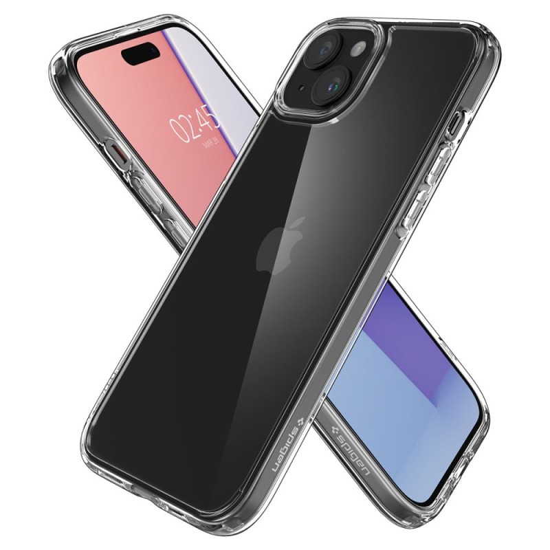Spigen Ultra Hybrid за iPhone 15 Crystal Clear (SKU: 8809896751148-ACS06793) - Spigen Ultra Hybrid за iPhone 15 Crystal Clear (SKU: 8809896751148-ACS06793) - 8809896751148-ACS06793