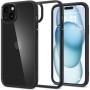 Spigen Ultra Hybrid за iPhone 15 (матово черно)