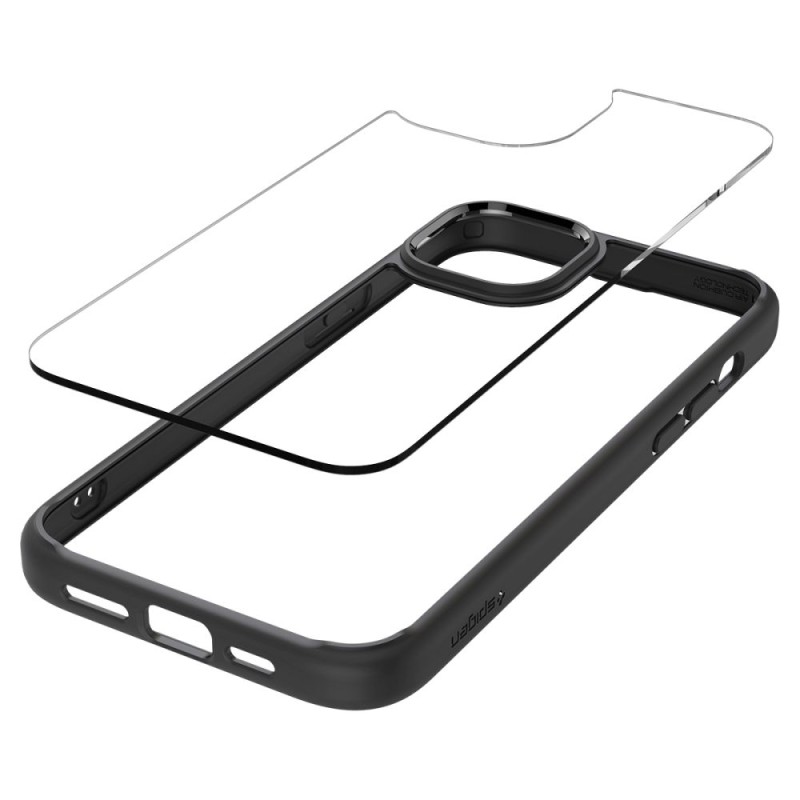 Spigen Ultra Hybrid за iPhone 15 (матово черно) - Spigen Ultra Hybrid за iPhone 15 (матово черно) - 8809896751209-ACS06799