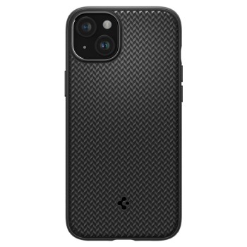Spigen Mag Armor Magsafe калъф за iPhone 15 матово черен Spigen Mag Armor Magsafe калъф за iPhone 15 матово черен