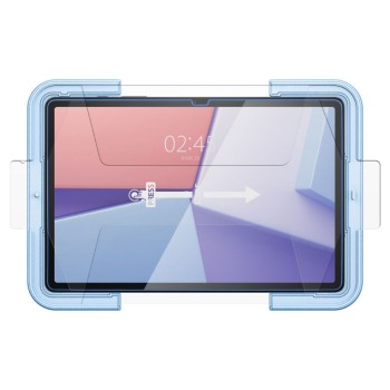 Spigen Glas.TR „EZ Fit” закалено стъкло за Samsung Galaxy Tab S9 11.0 / S9 FE / S10 FE / S10 Lite 10.9 (X710 / X716B / X510 / X516B / X520 / X526 / X400 / X406B) CLEAR