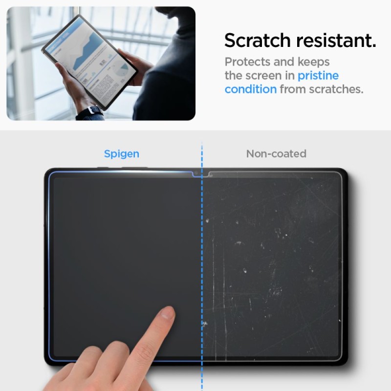 Spigen Glas.TR „EZ Fit” закалено стъкло за Samsung Galaxy Tab S9 11.0 / S9 FE / S10 FE / S10 Lite 10.9 (X710 / X716B / X510 / X516B / X520 / X526 / X400 / X406B) CLEAR - Spigen Glas.TR „EZ Fit” закалено стъкло за Samsung Galaxy Tab S9 11.0 / S9 FE / S10 FE / S10 Lite 10.9 (X710 / X716B / X510 / X516B / X520 / X526 / X400 / X406B) CLEAR - 8809896753241-AGL07000