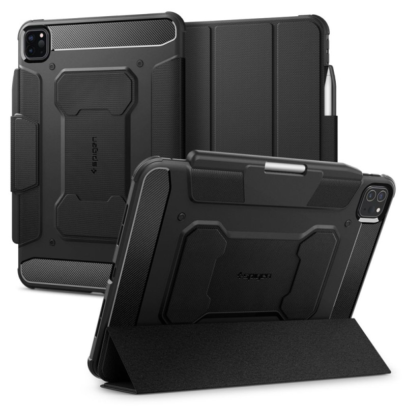 SPIGEN Rugged Armor “PRO” протектор за iPad Pro 11 5/2024 Black