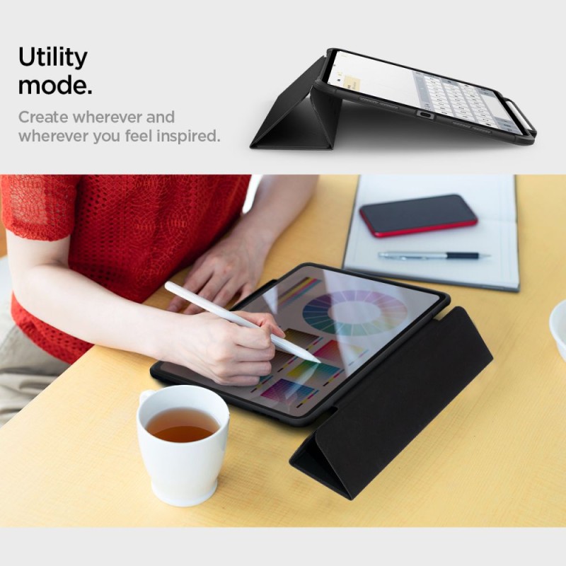 SPIGEN Rugged Armor “PRO” протектор за iPad Pro 11 5/2024 Black