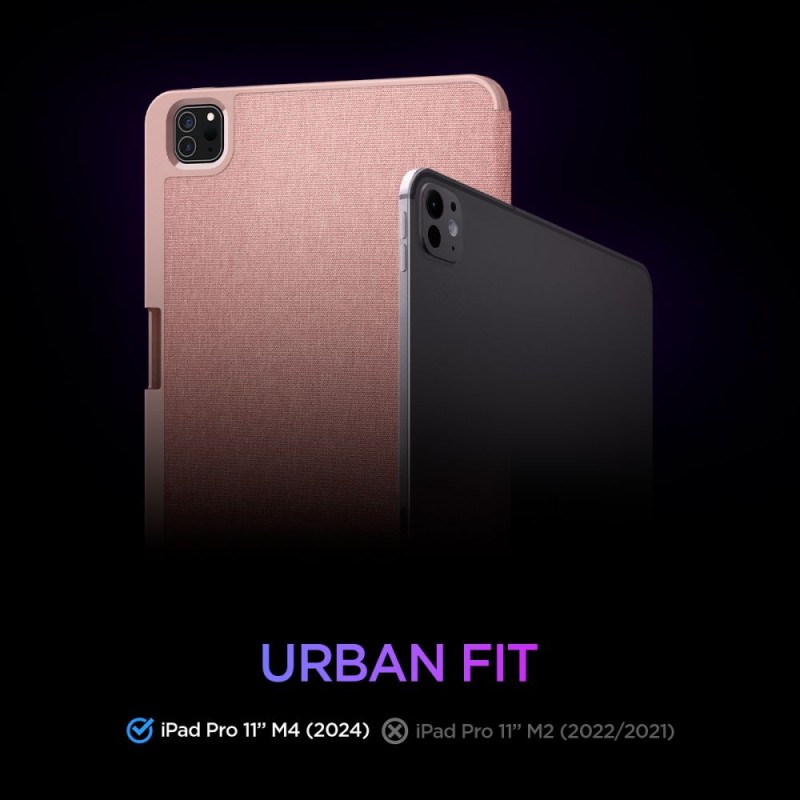 SPIGEN Urban Fit iPad Pro 11 (5/6) 2024–2025 розово злато - SPIGEN Urban Fit iPad Pro 11 (5/6) 2024–2025 розово злато - 8809896753456-ACS07021