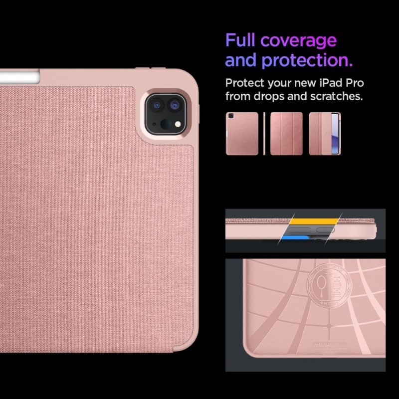 SPIGEN Urban Fit iPad Pro 11 (5/6) 2024–2025 розово злато - SPIGEN Urban Fit iPad Pro 11 (5/6) 2024–2025 розово злато - 8809896753456-ACS07021