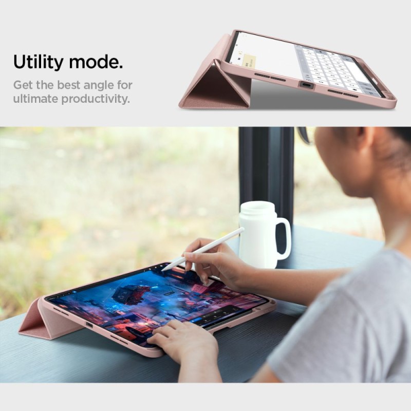 SPIGEN Urban Fit iPad Pro 11 (5/6) 2024–2025 розово злато - SPIGEN Urban Fit iPad Pro 11 (5/6) 2024–2025 розово злато - 8809896753456-ACS07021
