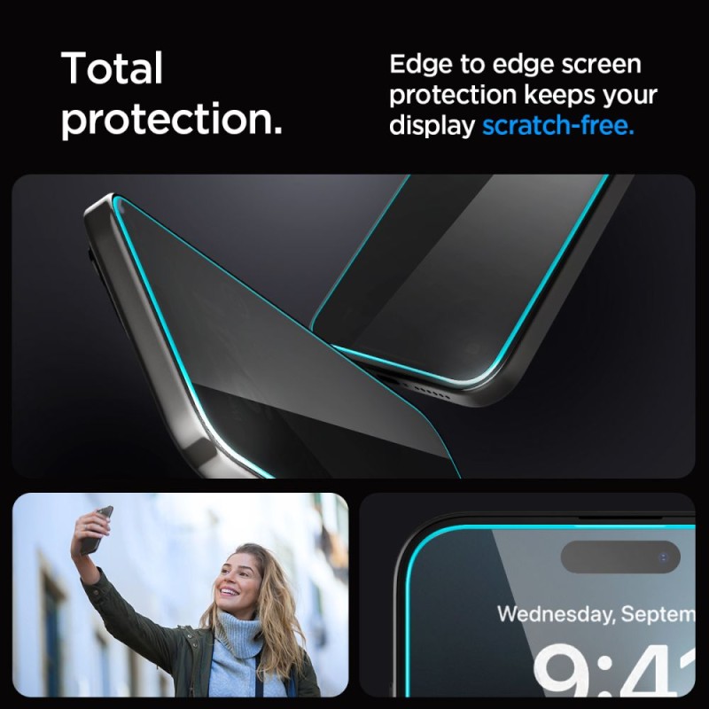 Spigen Glas.TR „EZ Fit” Privacy – закалено стъкло за iPhone 15 Plus / 16 Plus (SKU 8809896754347-AGL07119) - Spigen Glas.TR „EZ Fit” Privacy – закалено стъкло за iPhone 15 Plus / 16 Plus (SKU 8809896754347-AGL07119) - 8809896754347-AGL07119