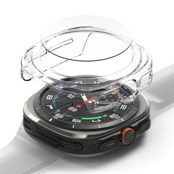 Ringke Slim & Tempered Glass за Samsung Galaxy Watch Ultra 2024/2025 (47 мм) прозрачно