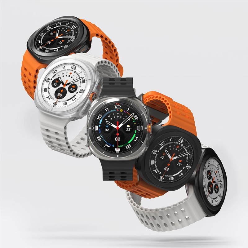 Ringke Slim & Tempered Glass за Samsung Galaxy Watch Ultra 2024/2025 (47 мм) прозрачно - Ringke Slim & Tempered Glass за Samsung Galaxy Watch Ultra 2024/2025 (47 мм) прозрачно - 8809961787713
