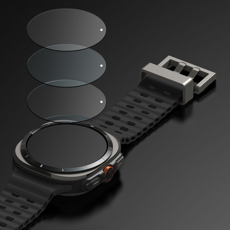 Ringke Slim & Tempered Glass за Samsung Galaxy Watch Ultra 2024/2025 (47 мм) прозрачно - Ringke Slim & Tempered Glass за Samsung Galaxy Watch Ultra 2024/2025 (47 мм) прозрачно - 8809961787713
