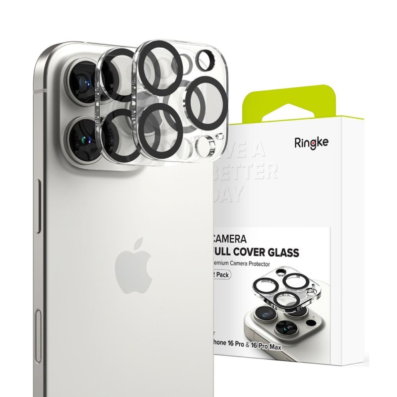 Ringke Camera Protector 2-Pack за iPhone 16 Pro / 16 Pro Max (CLEAR) - Ringke Camera Protector 2-Pack за iPhone 16 Pro / 16 Pro Max (CLEAR) - 8809961789731