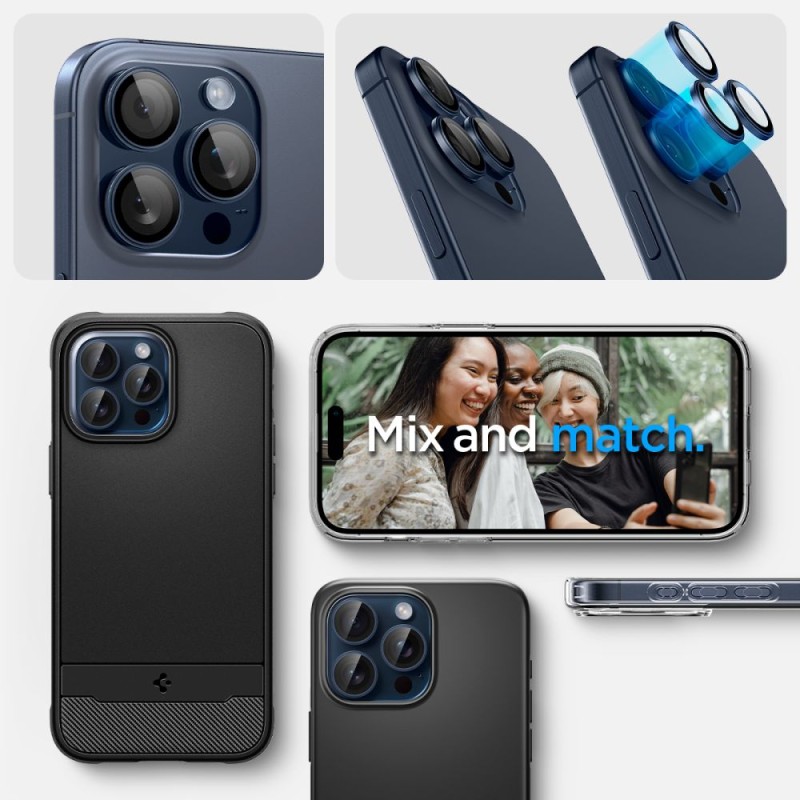 Spigen Optik Pro Glas.TR „EZ Fit“ защита за камера 2-пак за iPhone 14 Pro / 14 Pro Max / 15 Pro / 15 Pro Max / 16 Pro / 16 Pro Max / 17 Pro / 17 Pro Max Blue Titanium (SKU: 8809971220552-AGL07164) - Spigen Optik Pro Glas.TR „EZ Fit“ защита за камера 2-пак за iPhone 14 Pro / 14 Pro Max / 15 Pro / 15 Pro Max / 16 Pro / 16 Pro Max / 17 Pro / 17 Pro Max Blue Titanium (SKU: 8809971220552-AGL07164) - 8809971220552-AGL07164