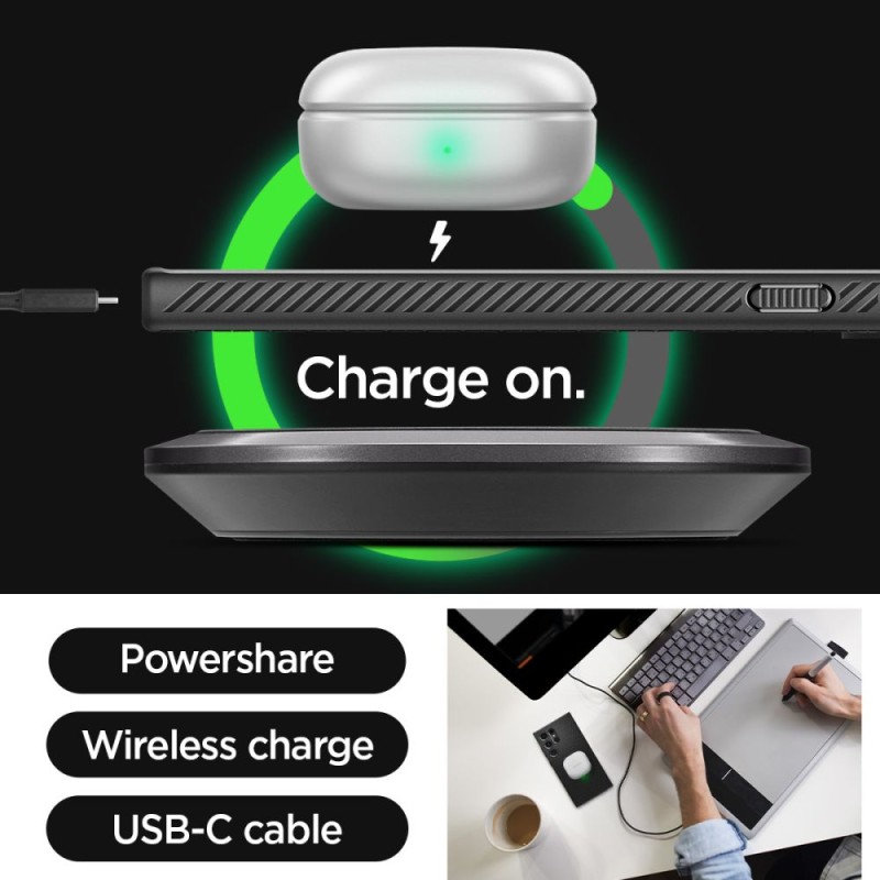 SPIGEN LIQUID AIR за Galaxy S24 Ultra – матово черно - SPIGEN LIQUID AIR за Galaxy S24 Ultra – матово черно - 8809971221726-ACS07287