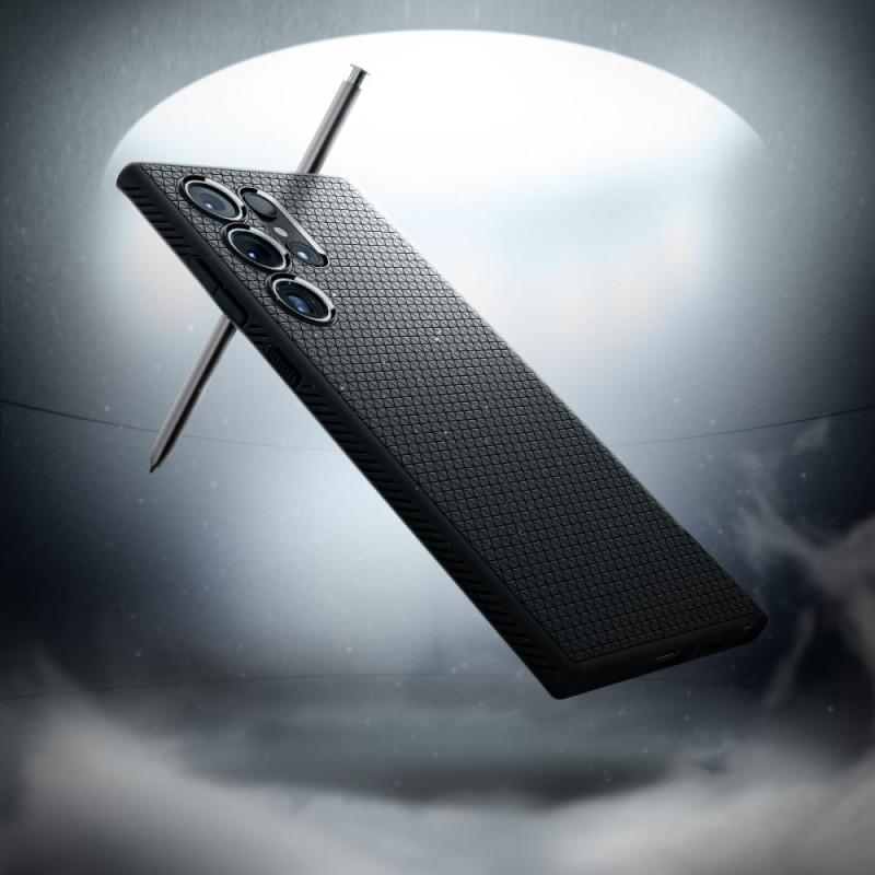 SPIGEN LIQUID AIR за Galaxy S24 Ultra – матово черно - SPIGEN LIQUID AIR за Galaxy S24 Ultra – матово черно - 8809971221726-ACS07287