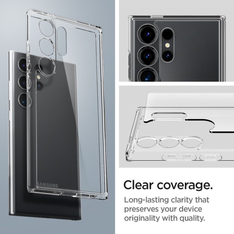 Spigen Ultra Hybrid Galaxy S24 Ultra Crystal Clear - 8809971221771-ACS07292