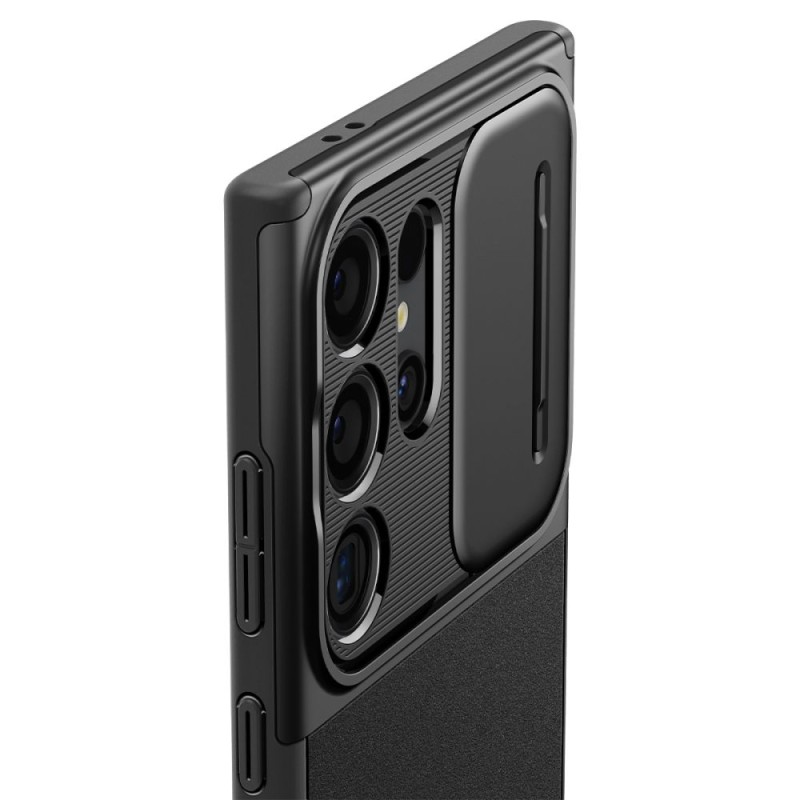 Spigen Optik Armor за Galaxy S24 Ultra, Black (ACS07313) - 8809971221986-ACS07313