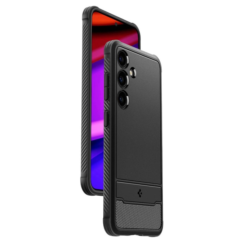 Spigen Rugged Armor за Galaxy S24 – матово черно (ACS07346) - Spigen Rugged Armor за Galaxy S24 – матово черно (ACS07346) - 8809971222242-ACS07346