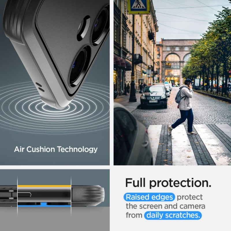 Spigen Rugged Armor за Galaxy S24 – матово черно (ACS07346) - Spigen Rugged Armor за Galaxy S24 – матово черно (ACS07346) - 8809971222242-ACS07346