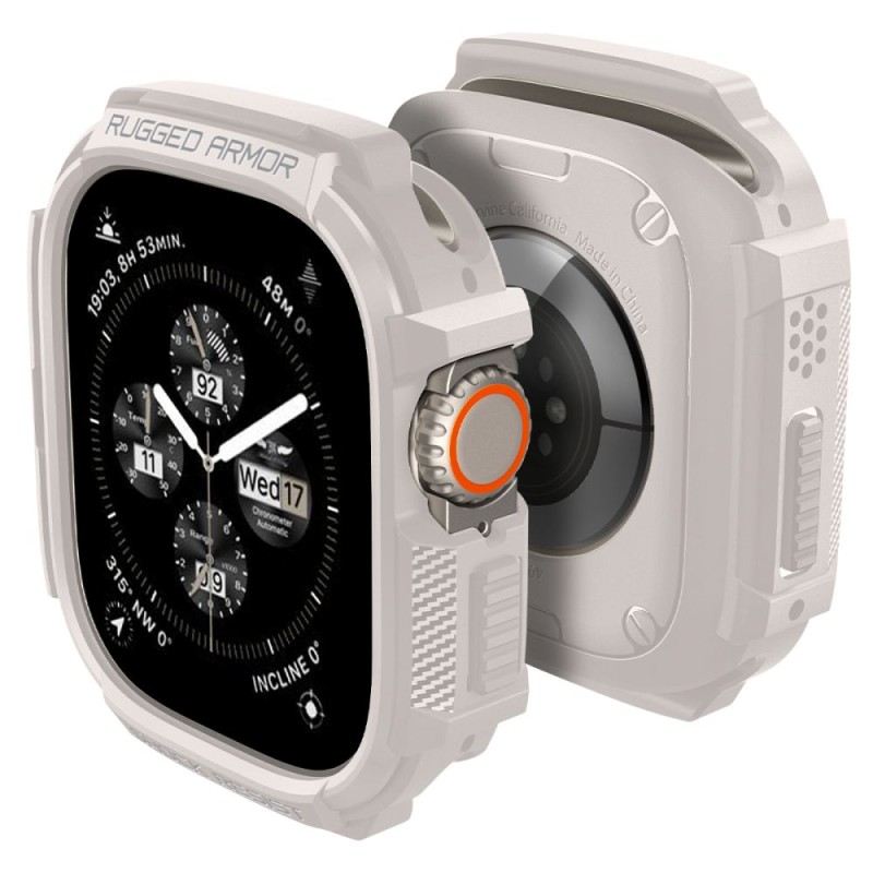 SPIGEN Rugged Armor за Apple Watch Ultra 1/2/3/4 (49 мм) Dune Beige
