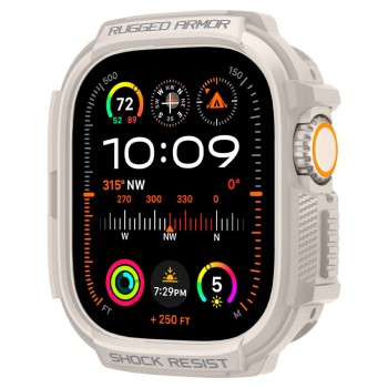 SPIGEN Rugged Armor за Apple Watch Ultra 1/2/3/4 (49 мм) Dune Beige
