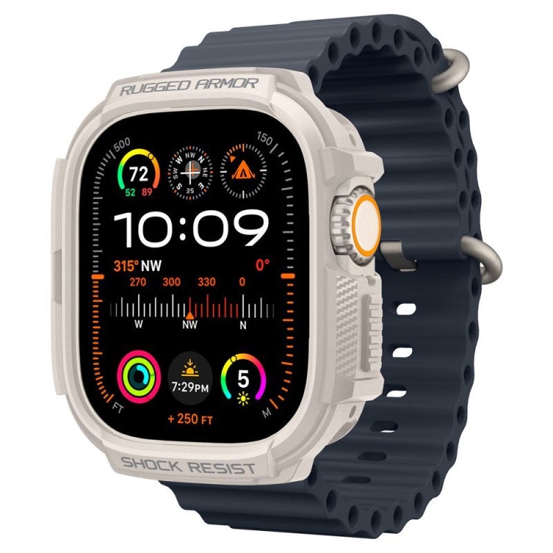 SPIGEN Rugged Armor за Apple Watch Ultra 1/2/3/4 (49 мм) Dune Beige