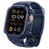 Spigen Rugged Armor „Pro” каишка с корпус за Apple Watch Ultra 1/2/3/4 (49 мм) Navy Blue Spigen Rugged Armor „Pro” каишка с корпус за Apple Watch Ultra 1/2/3/4 (49 мм) Navy Blue