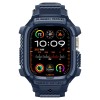 Spigen Rugged Armor „Pro” каишка с корпус за Apple Watch Ultra 1/2/3/4 (49 мм) Navy Blue Spigen Rugged Armor „Pro” каишка с корпус за Apple Watch Ultra 1/2/3/4 (49 мм) Navy Blue