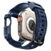 Spigen Rugged Armor „Pro” каишка с корпус за Apple Watch Ultra 1/2/3/4 (49 мм) Navy Blue Spigen Rugged Armor „Pro” каишка с корпус за Apple Watch Ultra 1/2/3/4 (49 мм) Navy Blue