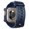 Spigen Rugged Armor „Pro” каишка с корпус за Apple Watch Ultra 1/2/3/4 (49 мм) Navy Blue Spigen Rugged Armor „Pro” каишка с корпус за Apple Watch Ultra 1/2/3/4 (49 мм) Navy Blue